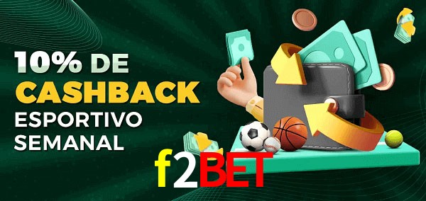 10% de bônus de cashback na f2bet